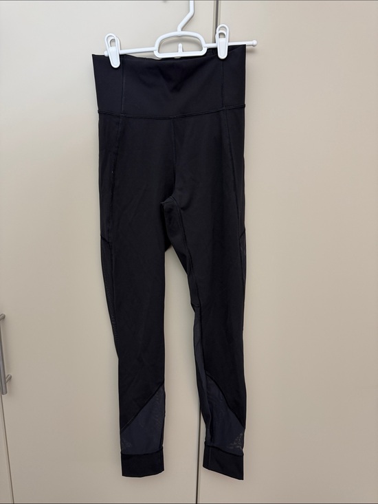 lululemon athletica Pants - Lululemon Black Leggings with Mesh Panels